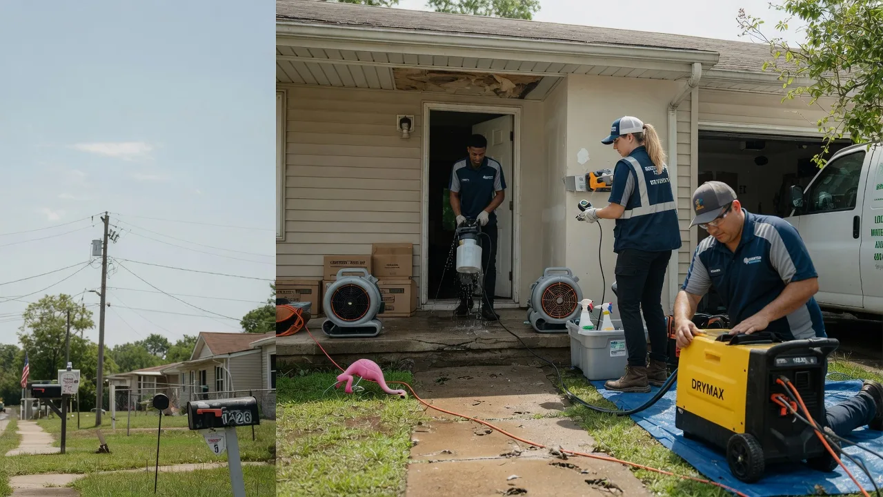 Storm Damage Water Removal in Roosevelt, TX near me